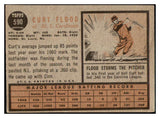 1962 Topps Baseball #590 Curt Flood Cardinals VG-EX 481479