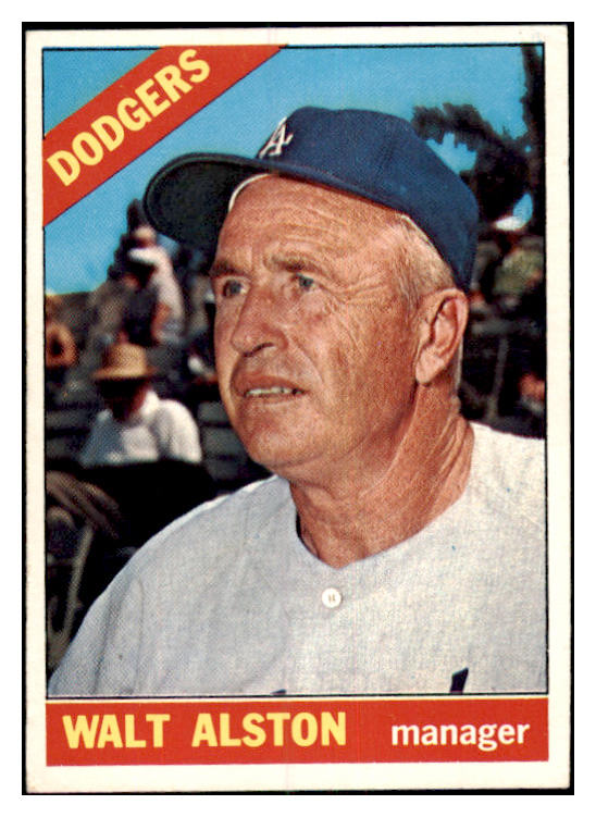 1966 Topps Baseball #116 Walt Alston Dodgers VG-EX 481515