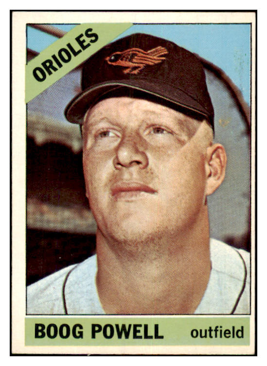 1966 Topps Baseball #167 Boog Powell Orioles EX-MT 481534