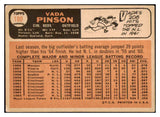 1966 Topps Baseball #180 Vada Pinson Reds VG-EX 481540