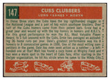1959 Topps Baseball #147 Ernie Banks Dale Long VG-EX 481543