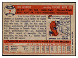 1957 Topps Baseball #007 Luis Aparicio White Sox EX-MT 481559