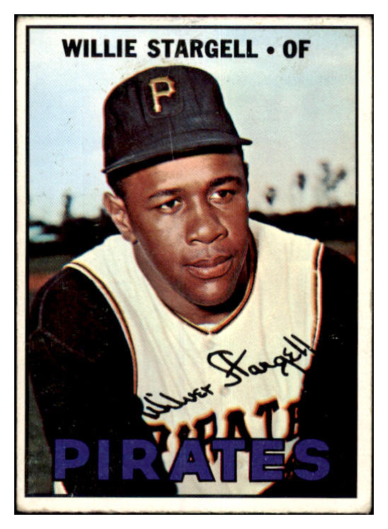 1967 Topps Baseball #140 Willie Stargell Pirates VG-EX 481579