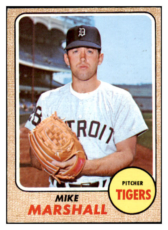 1968 Topps Baseball #201 Mike Marshall Tigers VG-EX 481584