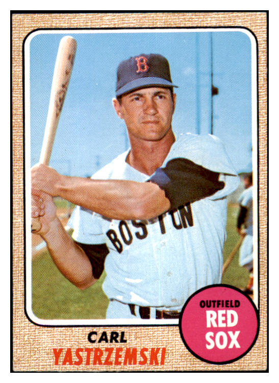 1968 Topps Baseball #250 Carl Yastrzemski Red Sox NR-MT 481587