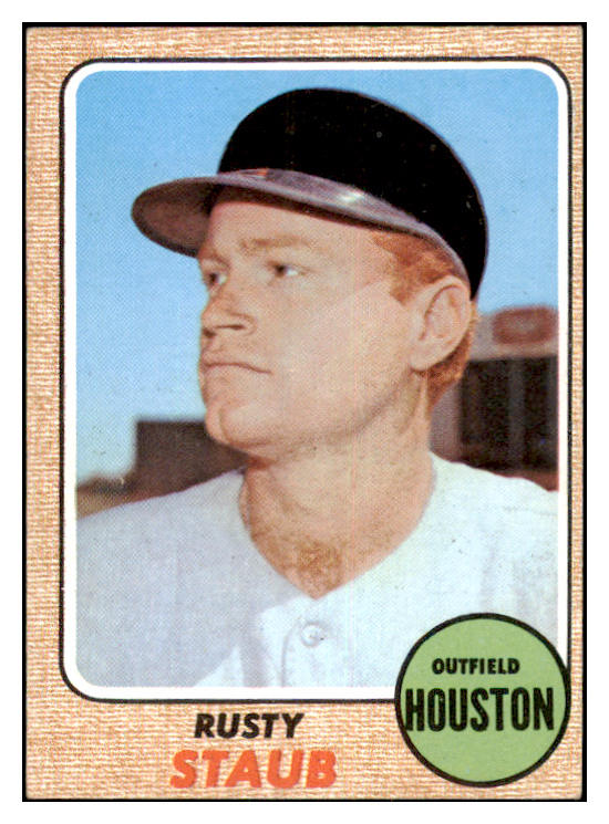 1968 Topps Baseball #300 Rusty Staub Astros EX 481595