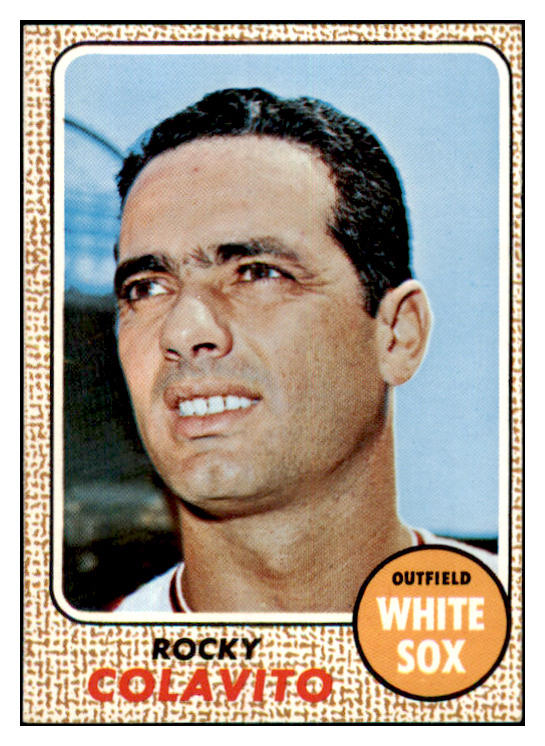 1968 Topps Baseball #099 Rocky Colavito White Sox EX 481599