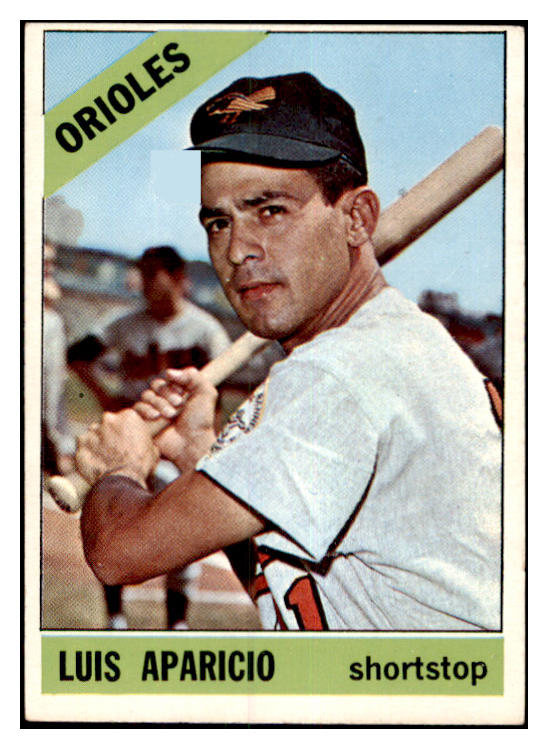 1966 Topps Baseball #090 Luis Aparicio Orioles EX 481624