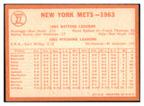 1964 Topps Baseball #027 New York Mets Team VG-EX 481633