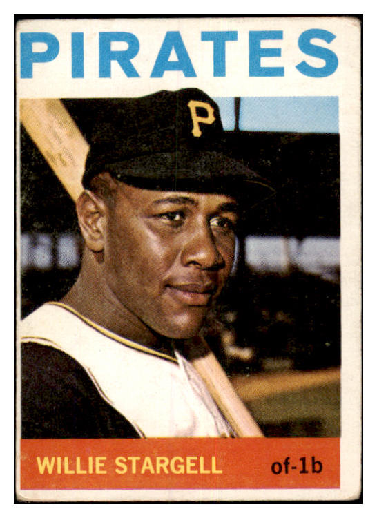 1964 Topps Baseball #342 Willie Stargell Pirates VG 481656