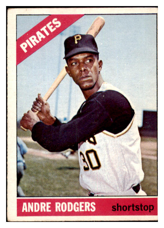 1966 Topps Baseball #592 Andre Rodgers Pirates VG-EX 481723