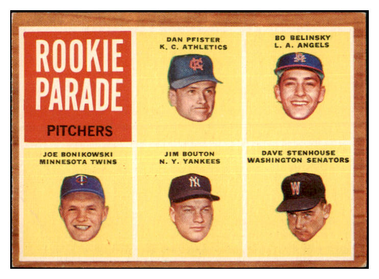1962 Topps Baseball #592 Jim Bouton Yankees EX-MT 481734