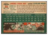 1954 Topps Baseball #070 Larry Doby Indians VG-EX 481792