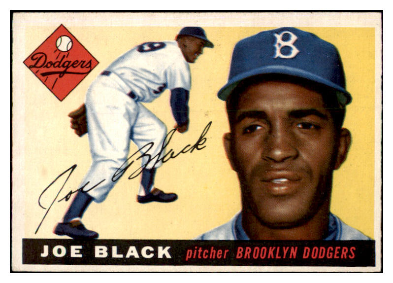 1955 Topps Baseball #156 Joe Black Dodgers VG-EX 481831