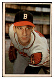 1953 Bowman Color Baseball #099 Warren Spahn Braves Good 481834