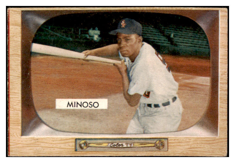 1955 Bowman Baseball #025 Minnie Minoso White Sox EX-MT 481839