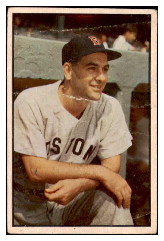 1953 Bowman Color Baseball #057 Lou Boudreau Red Sox FR-GD 481841