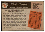 1955 Bowman Baseball #191 Bob Lemon Indians EX-MT 481845