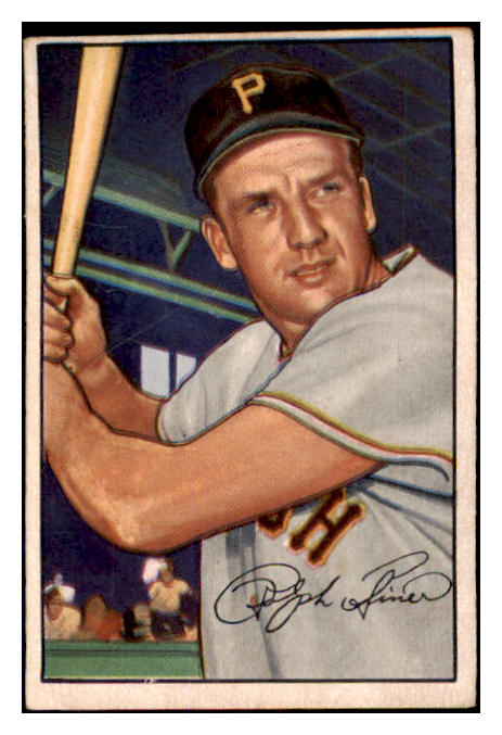 1952 Bowman Baseball #011 Ralph Kiner Pirates EX 481891