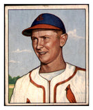 1950 Bowman Baseball #071 Red Schoendienst Cardinals VG-EX 481907