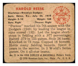 1950 Bowman Baseball #021 Pee Wee Reese Dodgers Good 481932