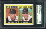 1967 Topps Baseball #123 Luke Walker Pirates SGC 80 EX/NM 482039
