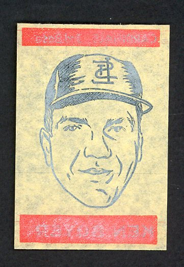 1965 Topps Baseball Transfer Ken Boyer Cardinals NR-MT 482141