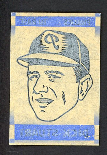 1965 Topps Baseball Transfer Dick Stuart Phillies EX 482163