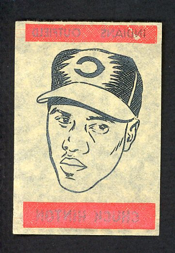 1965 Topps Baseball Transfer Chuck Hinton Indians VG-EX 482184