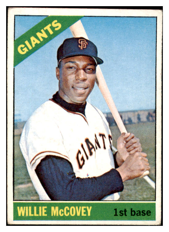 1966 Topps Baseball #550 Willie McCovey Giants VG-EX 482205