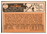 1966 Topps Baseball #126 Jim Palmer Orioles EX-MT 482212