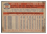 1957 Topps Baseball #030 Pee Wee Reese Dodgers EX 482240