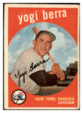 1959 Topps Baseball #180 Yogi Berra Yankees VG-EX 482244