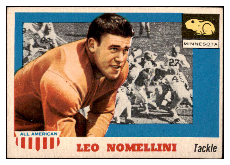 1955 Topps Football #029 Leo Nomellini Minnesota EX 482252