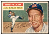 1956 Topps Baseball #200 Bob Feller Indians EX 482255