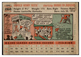 1956 Topps Baseball #260 Pee Wee Reese Dodgers EX-MT 482258