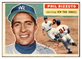 1956 Topps Baseball #113 Phil Rizzuto Yankees EX-MT Gray 482261