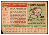1955 Topps Baseball #002 Ted Williams Red Sox Fair 482264