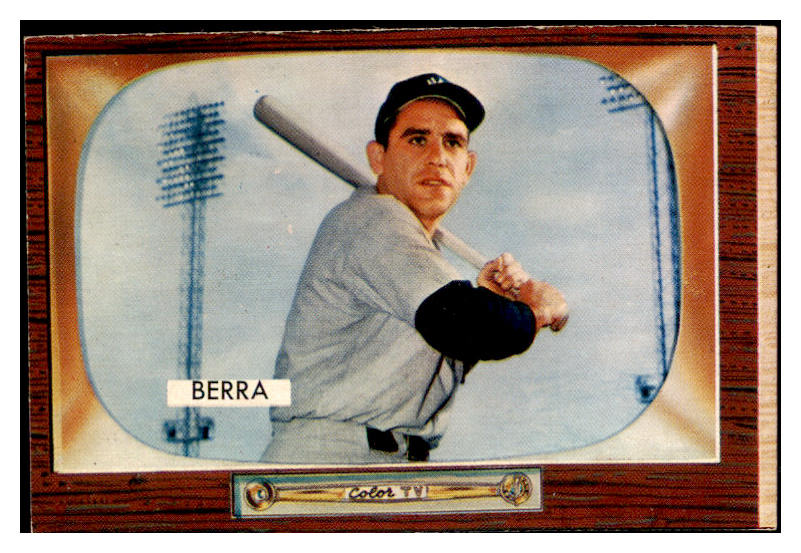 1955 Bowman Baseball #168 Yogi Berra Yankees EX-MT 482266