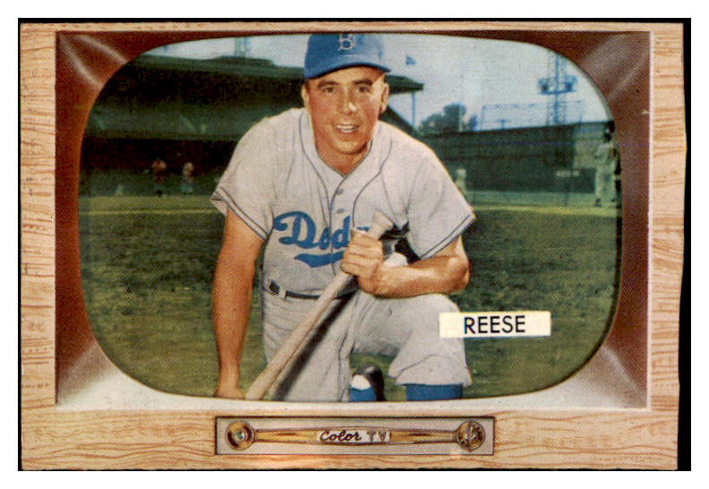 1955 Bowman Baseball #037 Pee Wee Reese Dodgers EX-MT 482269