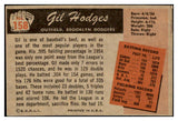 1955 Bowman Baseball #158 Gil Hodges Dodgers EX-MT 482270