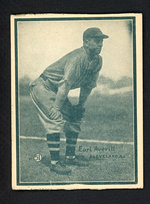 1931 W517 W 517 #051 Earl Averill Indians VG-EX 482333