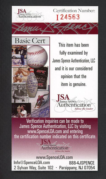 Stan Musial Cardinals Signed 8 X 10 JSA Auth 482423