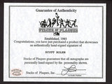 Scott Rolen Phillies Signed 8 X 10 Stacks of Plaques Auth 482432