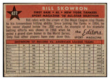 1958 Topps Baseball #477 Bill Skowron A.S. Yankees VG-EX 482445