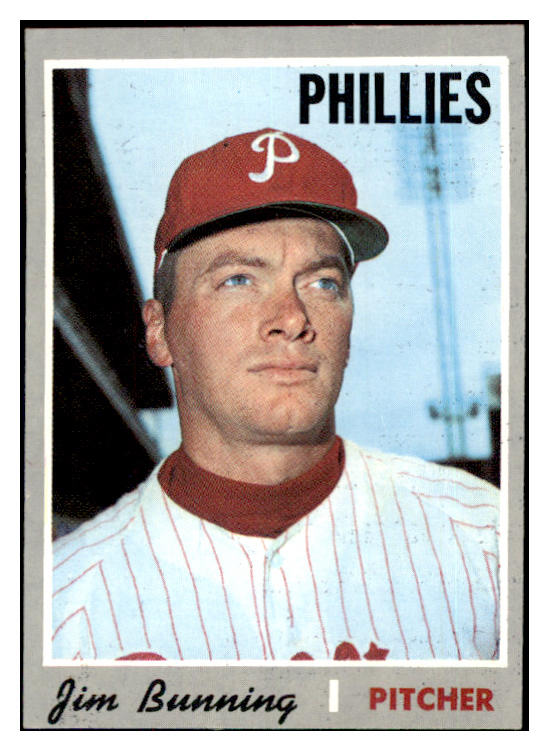 1970 Topps Baseball #403 Jim Bunning Phillies EX-MT 482457