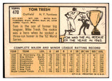 1963 Topps Baseball #470 Tom Tresh Yankees EX 482468