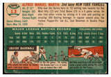 1954 Topps Baseball #013 Billy Martin Yankees FR-GD 482473