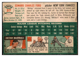 1954 Topps Baseball #037 Whitey Ford Yankees VG-EX 482474