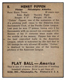 1939 Play Ball #008 Cotton Pippen A's EX-MT 482479